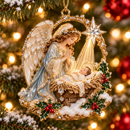 ✨ Angel Christmas Ornament Collection