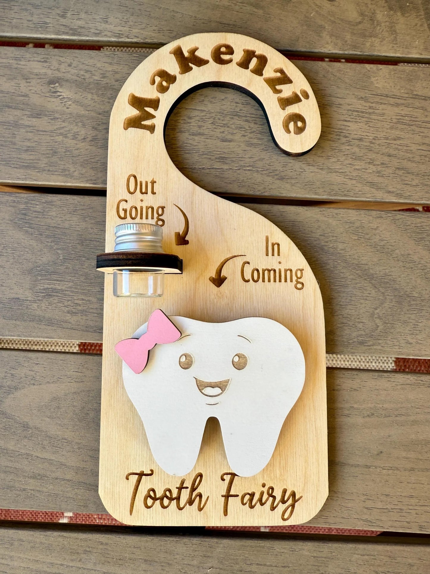 Personalized Tooth Fairy Door Hanger