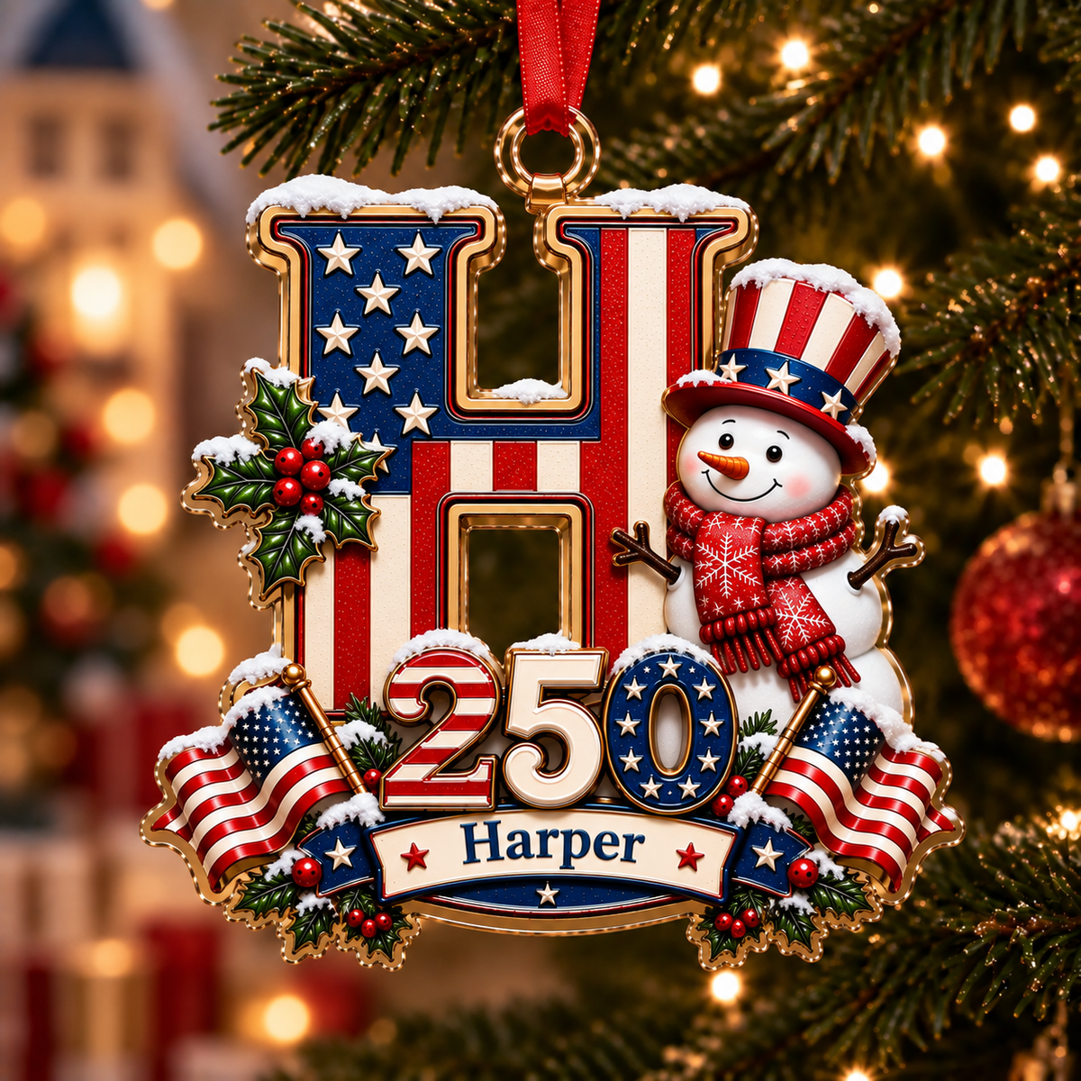 🇺🇸 A Personalized Christmas Keepsake Made Just for You 🎄