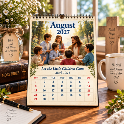 ✝️ Jesus Through the Year 2027 Calendar