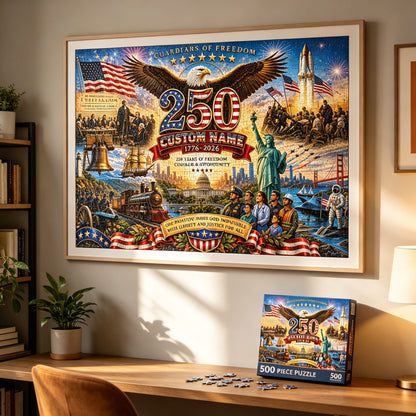 250th Anniversary Jigsaw Puzzle, 500 Pieces