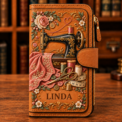 Made for Her Creative Soul 🧵 Personalized Sewing, Knitting & Quilting Wallet