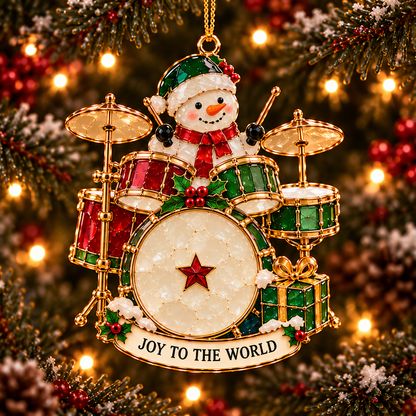 🎶 Christmas Music Ornament — Let the Holiday Joy Play On