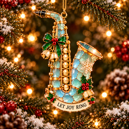 🎶 Christmas Music Ornament — Let the Holiday Joy Play On