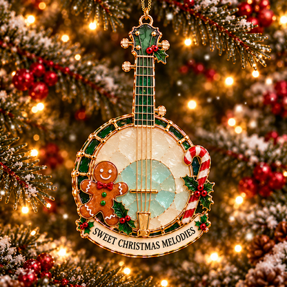 🎶 Christmas Music Ornament — Let the Holiday Joy Play On