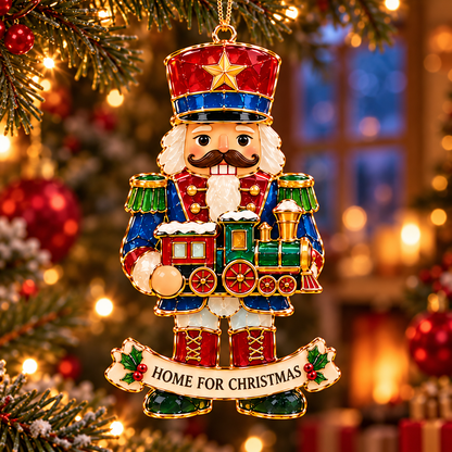 🎄 Nutcracker Christmas Ornament — A Little Holiday Magic for Your Tree