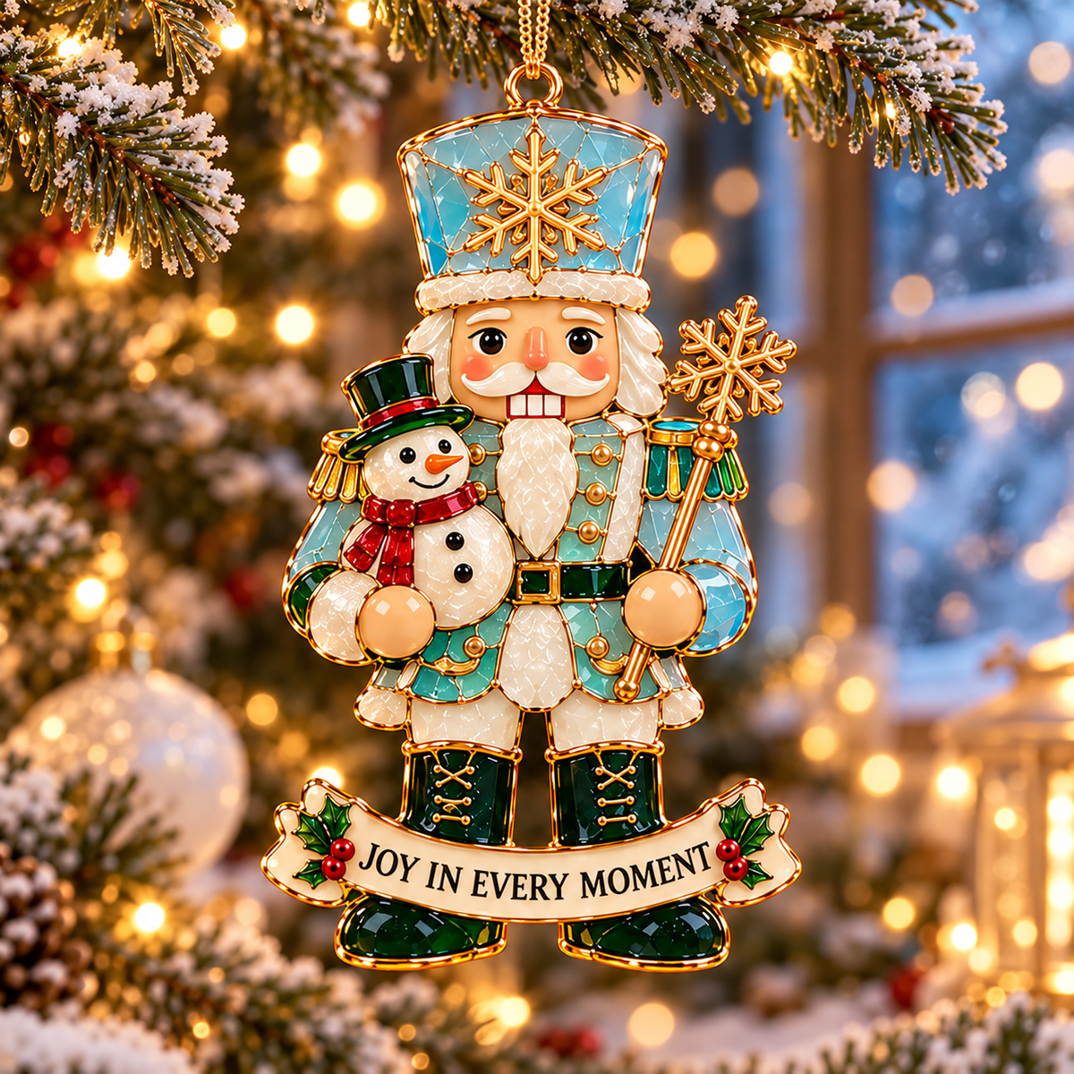 🎄 Nutcracker Christmas Ornament — A Little Holiday Magic for Your Tree