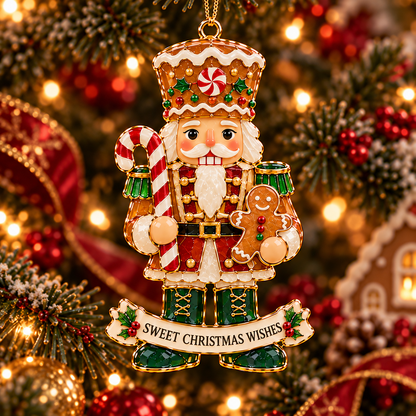 🎄 Nutcracker Christmas Ornament — A Little Holiday Magic for Your Tree