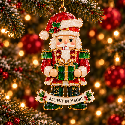 🎄 Nutcracker Christmas Ornament — A Little Holiday Magic for Your Tree