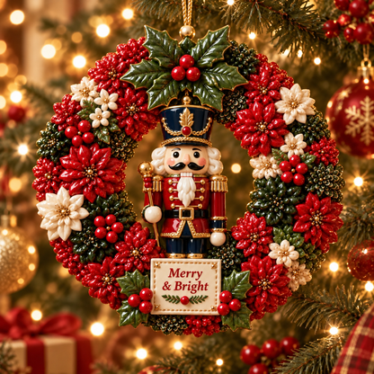 ⏳ Last Day 50% OFF —🎄 Christmas Wreath Ornaments