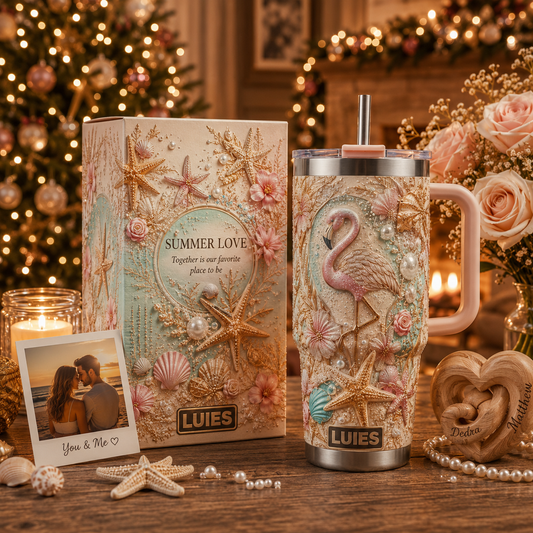 💕 Personalized Summer Love Tumbler – A Sweet Gift Made Just for You