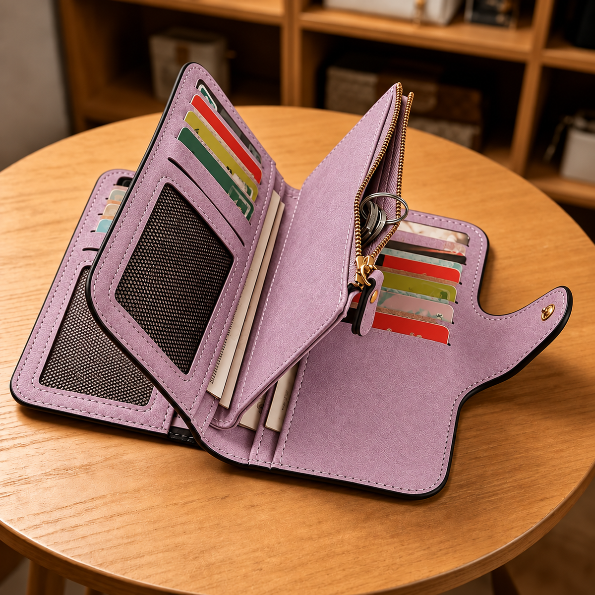 📖 Personalized Floral Scripture & Blessing Wallet