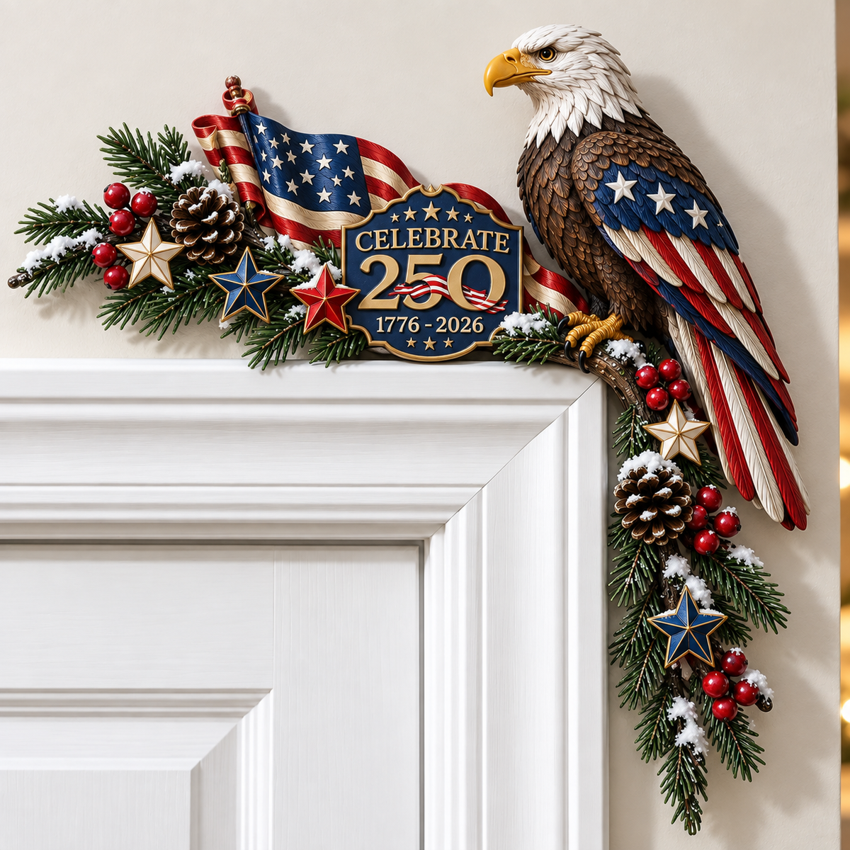 ✨Bird Door Corner Decoration – Seasonal Door Frame Topper Wall Accent