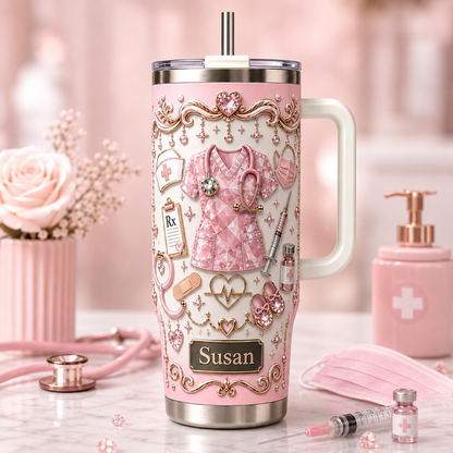 Personalized Nurse Tumbler / Nurse Appreciation Gift🎁