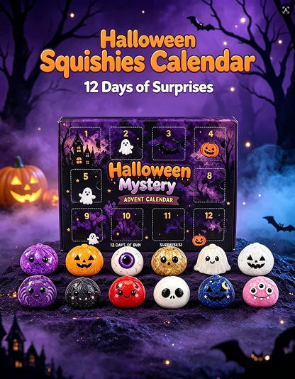 Halloween Squishies Calendar｜12 Days of Surprises