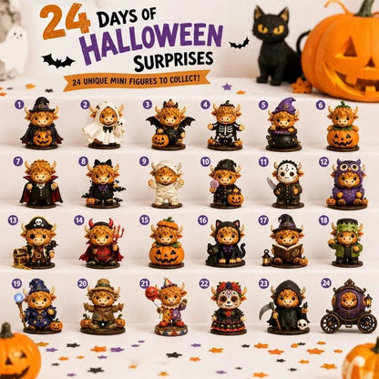 🐮Highland Cow Halloween Countdown Calendar 2026🎃✨