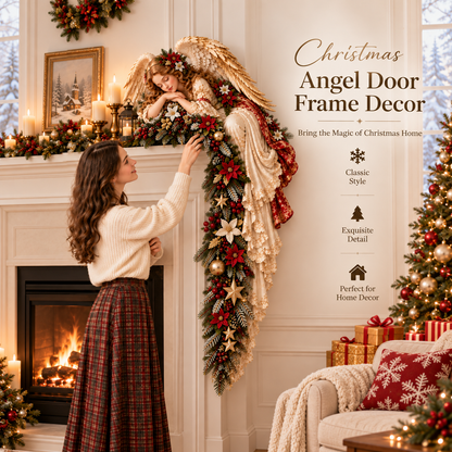 👼 Christmas Angel Door Frame Decoration