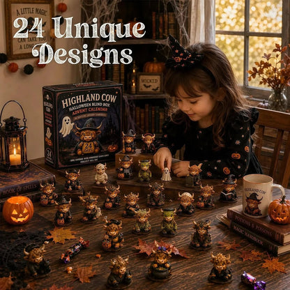 🐮Highland Cow Halloween Countdown Calendar 2026🎃✨