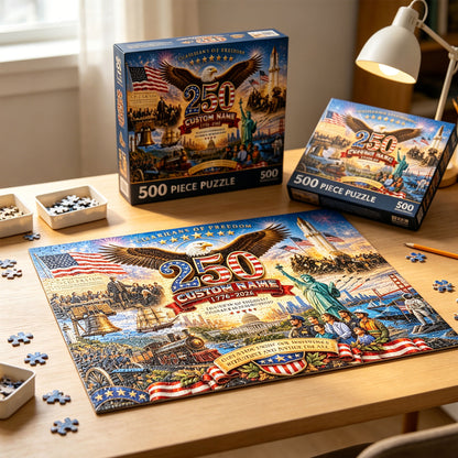 250th Anniversary Jigsaw Puzzle, 500 Pieces