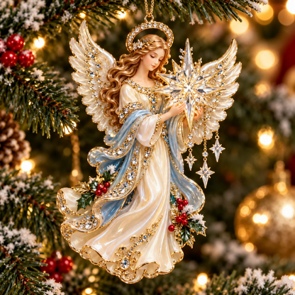 ✨ Angel Christmas Ornament Collection