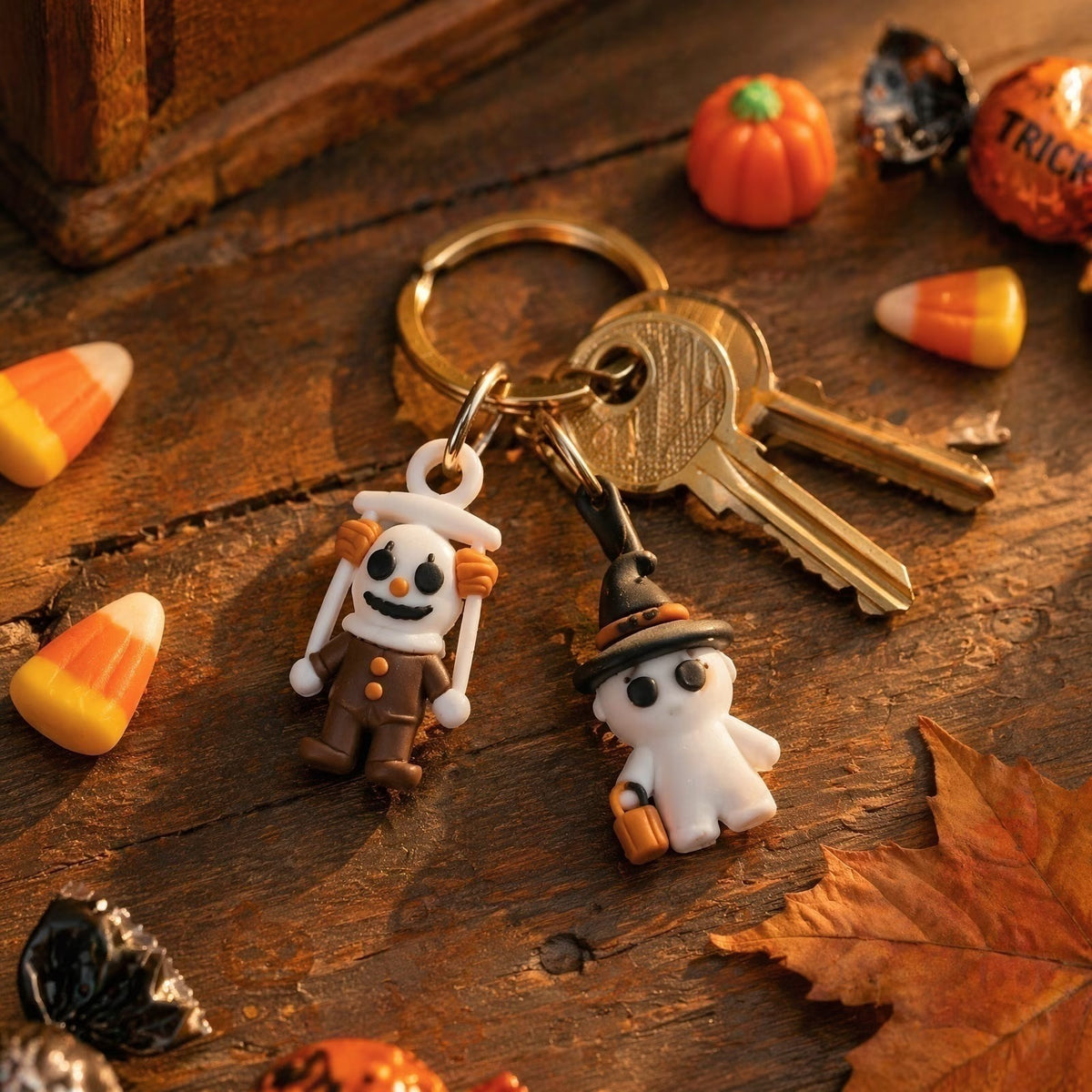 2026 Halloween Countdown Calendar – 24 Surprise Mini Figure Charms for Kids