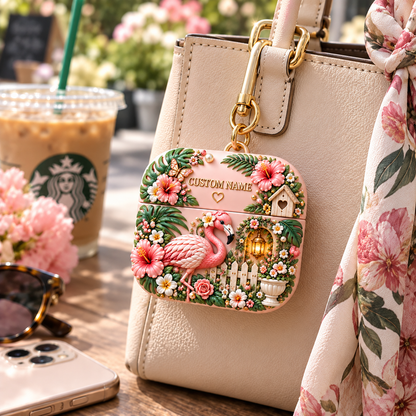 Personalized Floral AirPods Case, Add Her Name & Make It Hers 💕