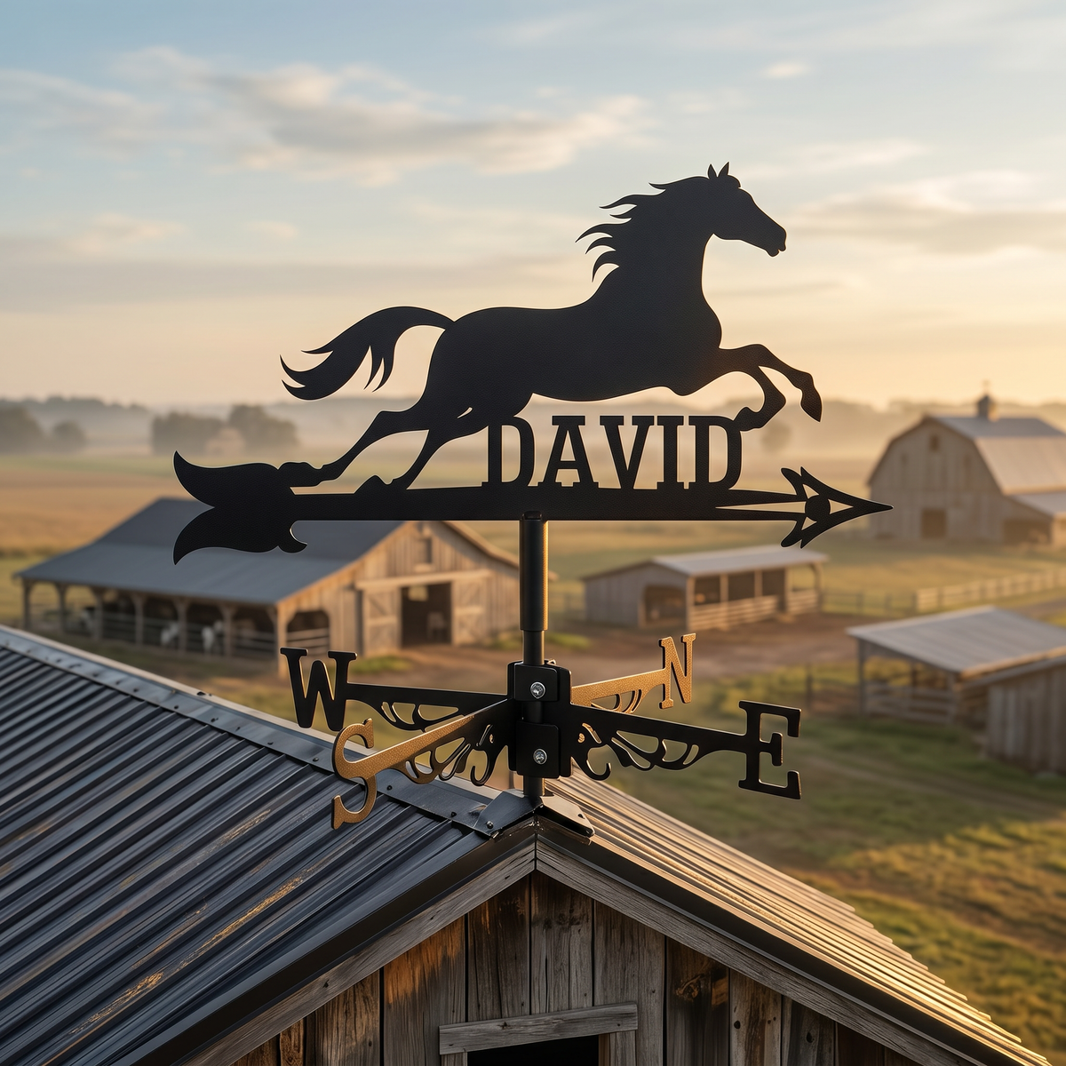 Personalized Outdoor Metal Weather Vane