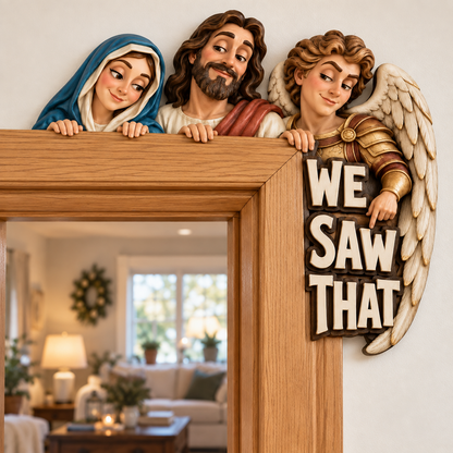 👀 WE SAW THAT Christian Door Frame Decor