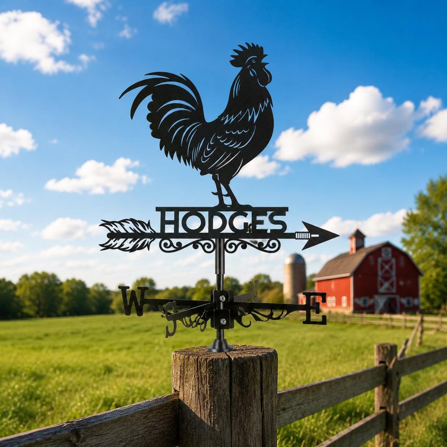 Personalized Outdoor Metal Weather Vane