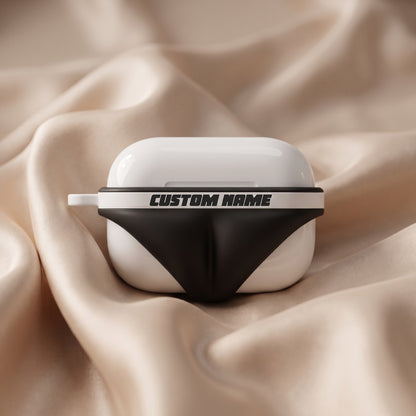 🩲 Custom Name Funny Underwear Silicone AirPods Case – Cute, Quirky & Totally You