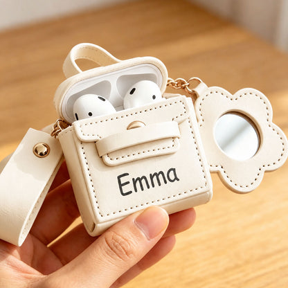 👜 Personalized Mini Bag AirPods Case – Cute, Stylish & Made Just for You