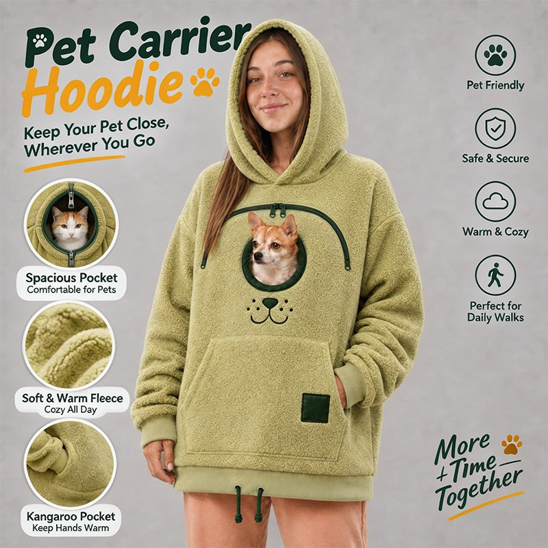 Dog Tote Carier Hoodie🐶🐾