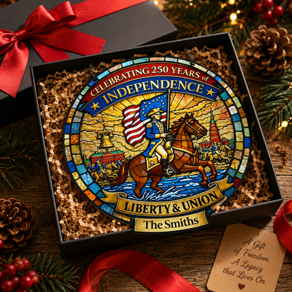 America 250th Anniversary Suncatcher