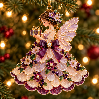 Enchanted Christmas Fairy Ornament ✨ A Little Fairytale for Your Tree