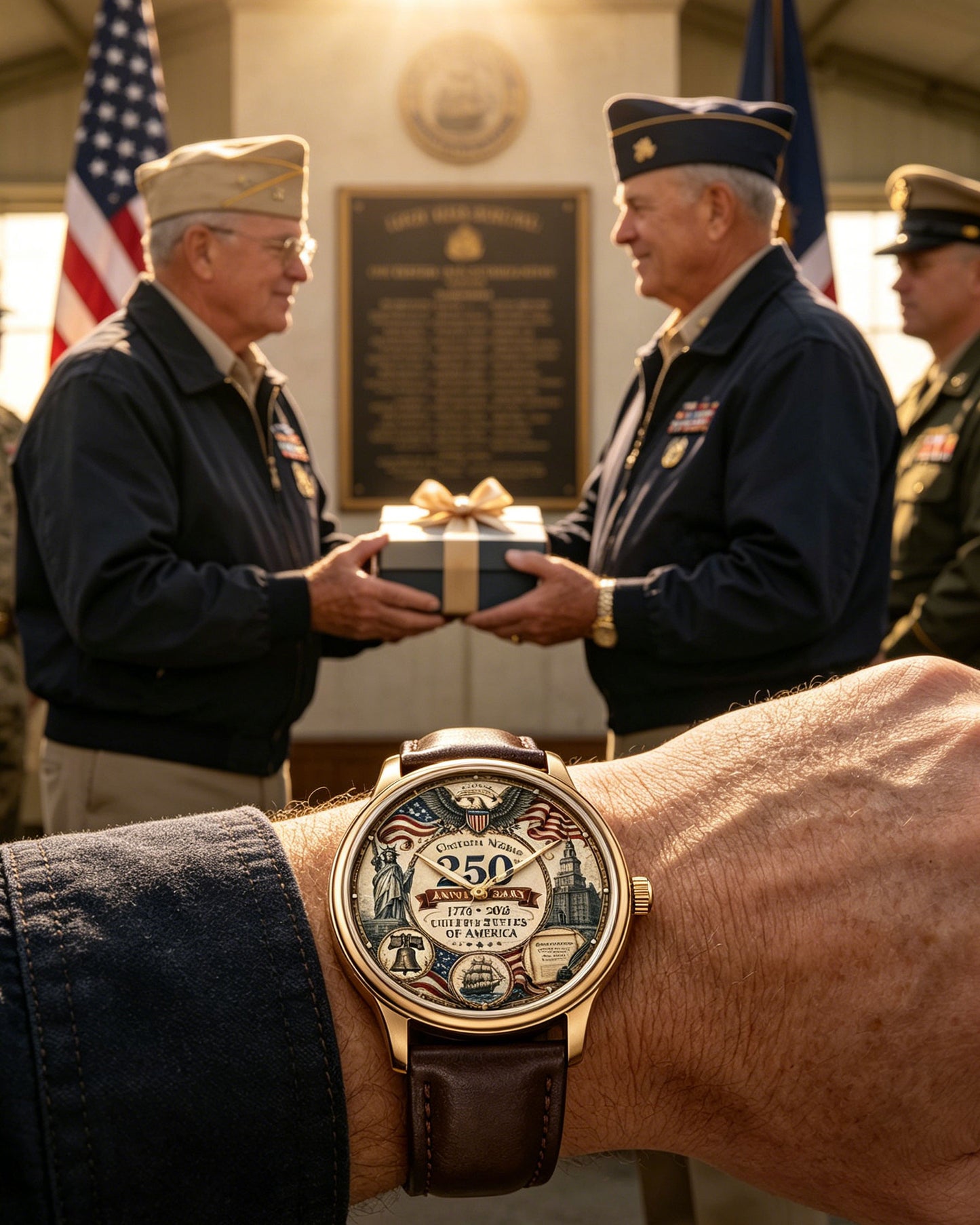 Custom 250th Anniversary Vintage Watch