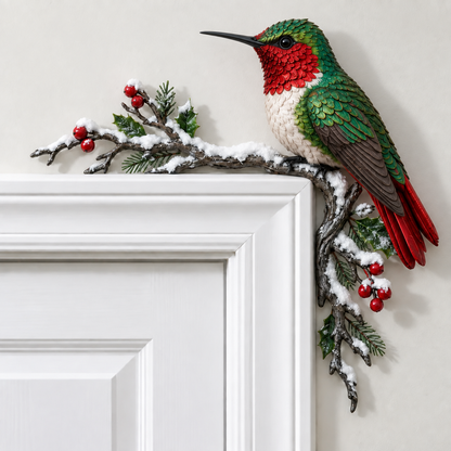 ✨Bird Door Corner Decoration – Seasonal Door Frame Topper Wall Accent