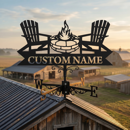 Personalized Outdoor Metal Weather Vane