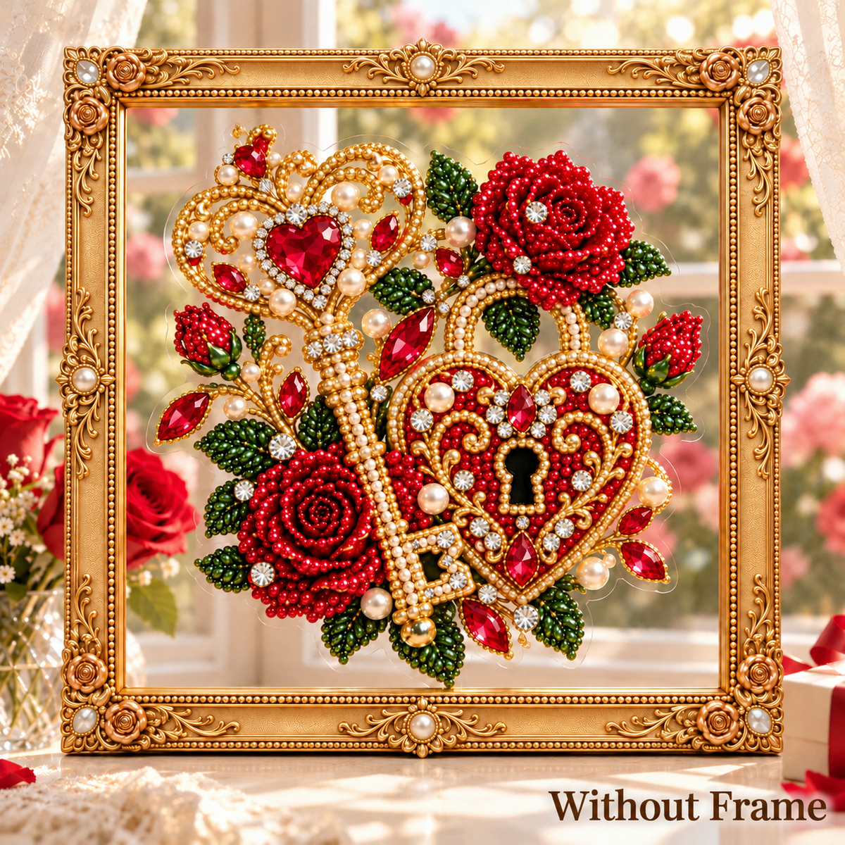 Valentine’s Day DIY Pearl Painting Kit - Romantic Beaded Art Gift💝