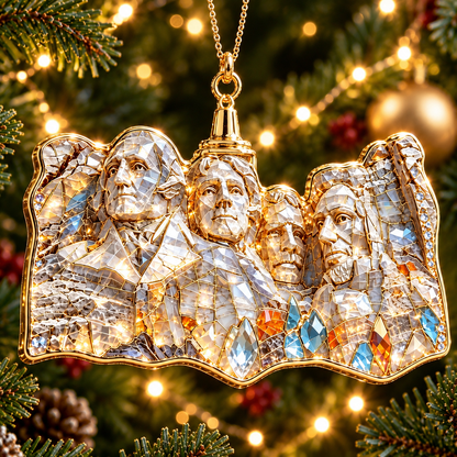 USA Landmark Crystal Christmas Ornaments – Luxury Crystal Christmas Ornaments 🎄✨