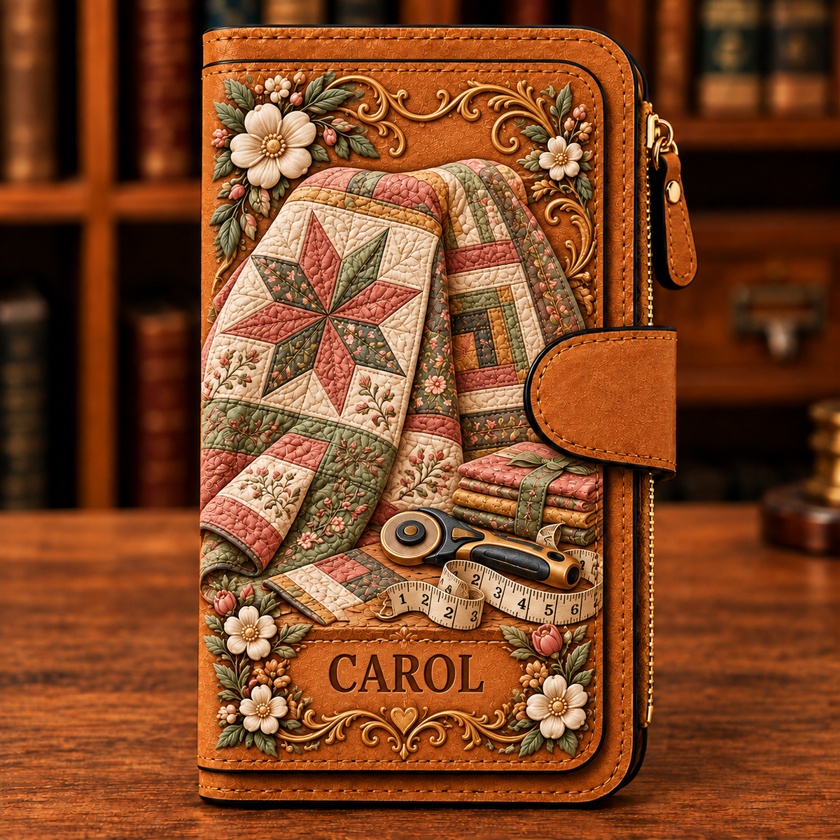 Made for Her Creative Soul 🧵 Personalized Sewing, Knitting & Quilting Wallet