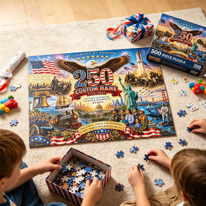 250th Anniversary Jigsaw Puzzle, 500 Pieces