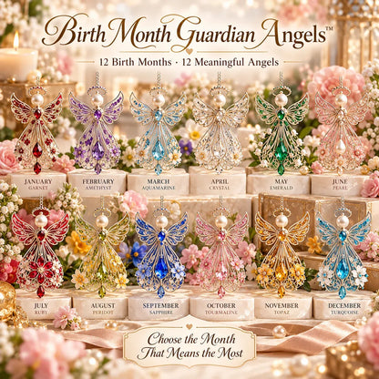 👼 Birth Month Guardian Angel | 12 Birthstone-Inspired Keepsakes for Meaningful Gifts ✨