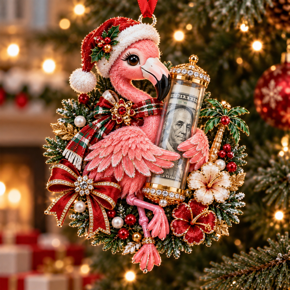 Christmas Cash Gift Ornament, A Fun Way to Give Money This Christmas 🎄💵