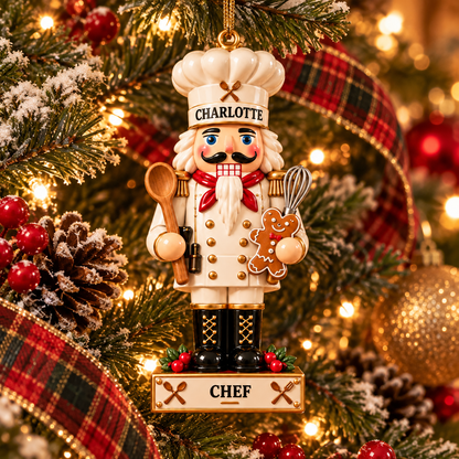 🎄 Personalized Profession Nutcracker Christmas Ornament