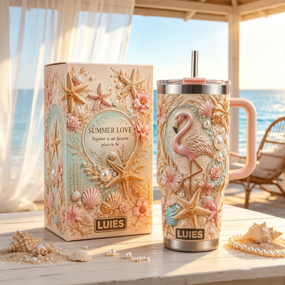 💕 Personalized Summer Love Tumbler – A Sweet Gift Made Just for You