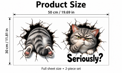 😂 Bathroom Buddies™ – Funny 3D Illusion Toilet Sticker Set