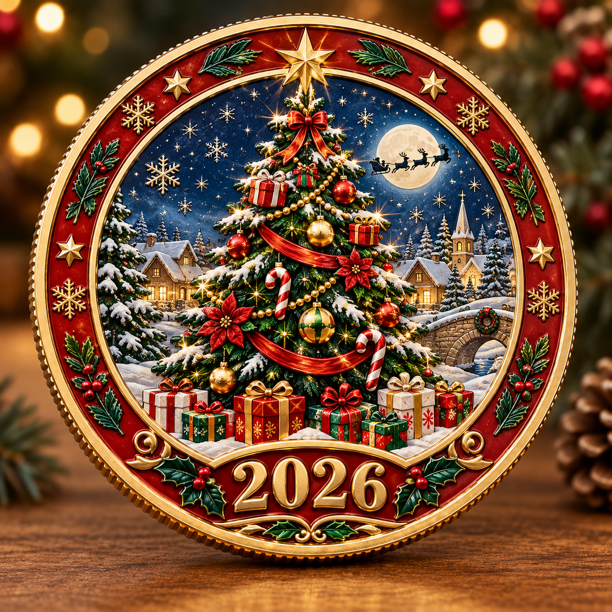 2026 Christmas Commemorative Coin