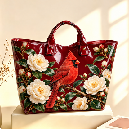 🌸 Carry a Little Joy – Garden Animal Waterproof PVC Tote Bag
