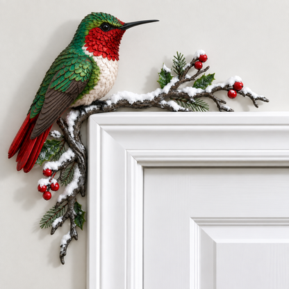 ✨Bird Door Corner Decoration – Seasonal Door Frame Topper Wall Accent