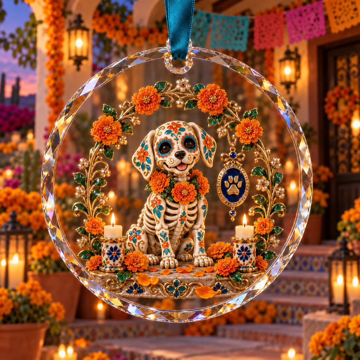 2026 Día de los Muertos Hanging Ornaments – 6 Colorful Designs Celebrating Love, Life & Remembrance